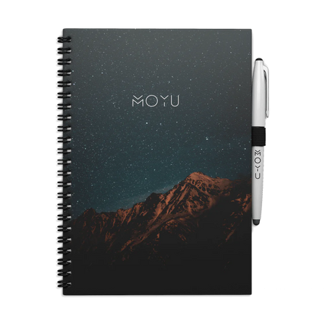 Erasable notebook hardcover Misty Mountain