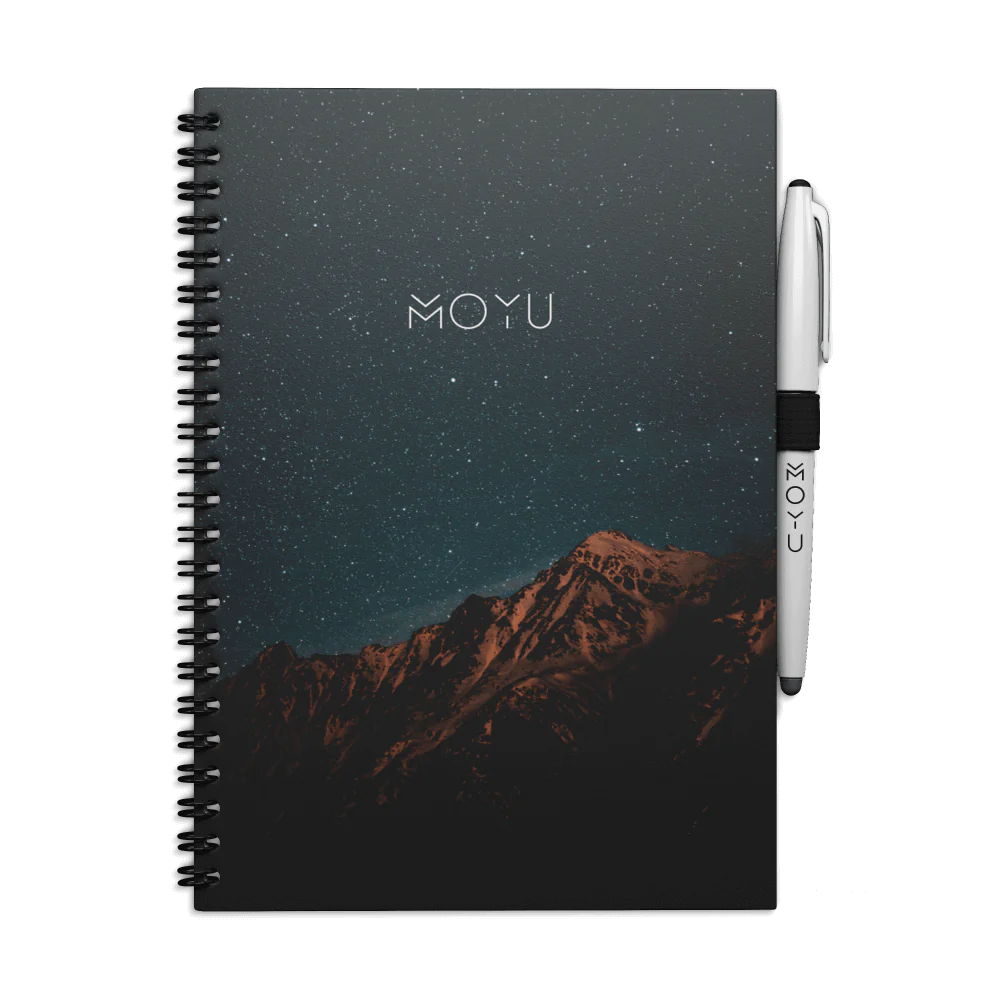 Erasable notebook hardcover Misty Mountain