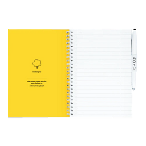 Erasable notebook hardcover Beyond Blue