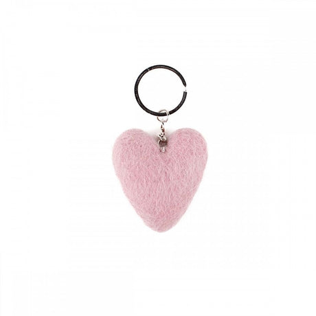 Sleutelhanger Hart Roze